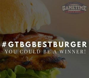 #GTBGBestBurger @ Game Time Bar & Grill
